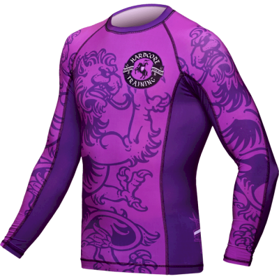 Рашгард Hardcore Training Heraldry Magenta LS - фото 2