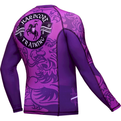 Рашгард Hardcore Training Heraldry Magenta LS - фото 3