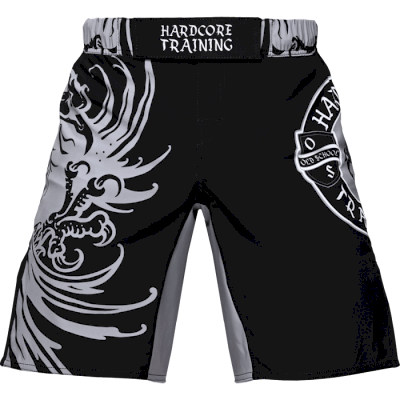 Шорты Hardcore Training Heraldry Black/Gray - фото 2