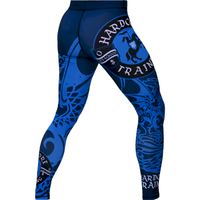 Компрессионные штаны Hardcore Training Heraldry Blue - фото 3