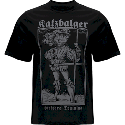 Футболка Hardcore Training Katzbalger Black Oversized Fit - фото 1