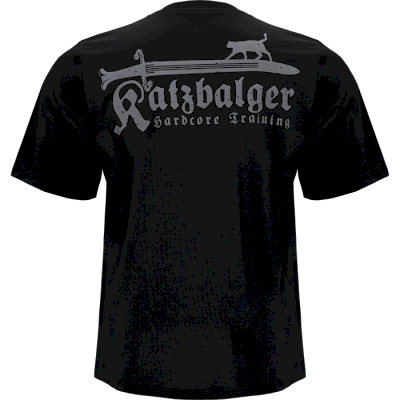 Футболка Hardcore Training Katzbalger Black Oversized Fit - фото 2