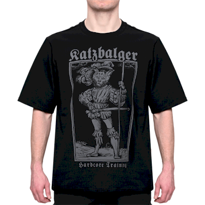 Футболка Hardcore Training Katzbalger Black Oversized Fit - фото 3