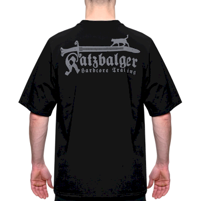 Футболка Hardcore Training Katzbalger Black Oversized Fit - фото 5