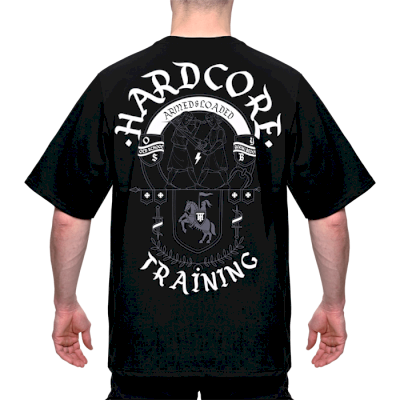 Футболка Hardcore Training Knight Black Oversized Fit - фото 5