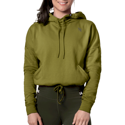 Худи Hayabusa Women’s Cozy Fleece Cropped Hoodie Olive