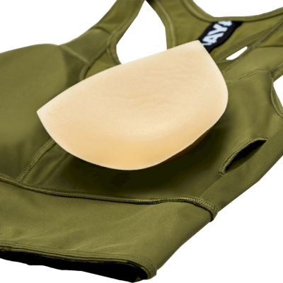 Женский топик Hayabusa Crossback Sports Bra Olive - фото 3