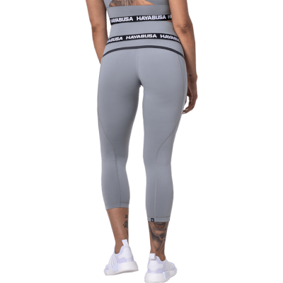 Женские леггинсы Hayabusa High Rise 3/4 Leggings Grey - фото 1