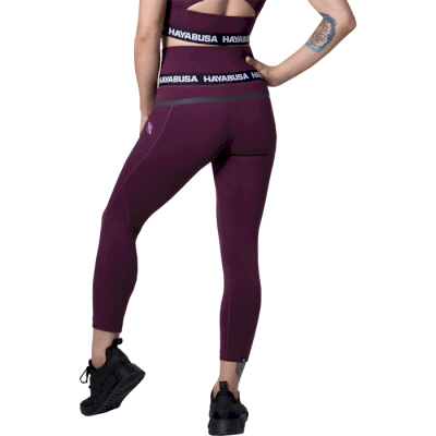 Женские леггинсы Hayabusa High Rise 3/4 Leggings Wine - фото 1