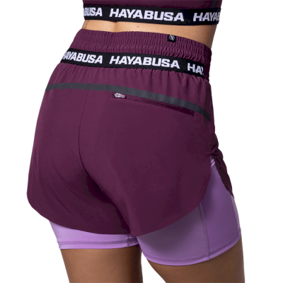 Женские шорты Hayabusa Mid Rise Layered Shorts - фото 1