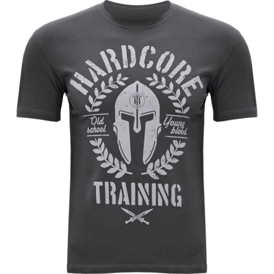 Футболка Hardcore Training Helmet Slate Gray - фото 1