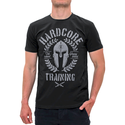 Футболка Hardcore Training Helmet Slate Gray - фото 4