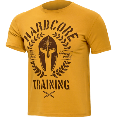 Футболка Hardcore Training Helmet Mustard