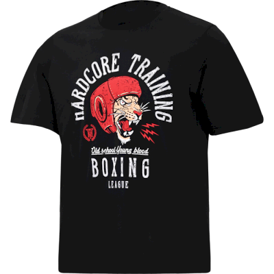 Футболка Hardcore Training Boxing League Black Oversized Fit