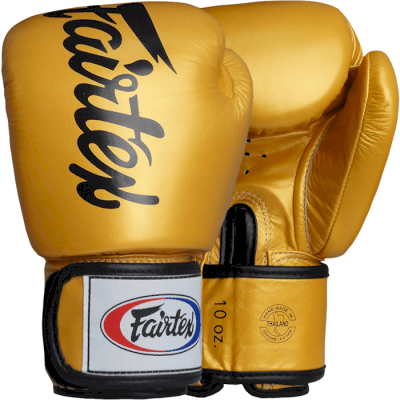 Боксерские перчатки Fairtex BGV19 Tight Fit Deluxe Yellow - фото 3