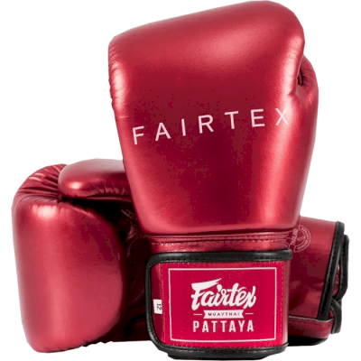 Боксерские перчатки Fairtex BGV22 Metallic Red