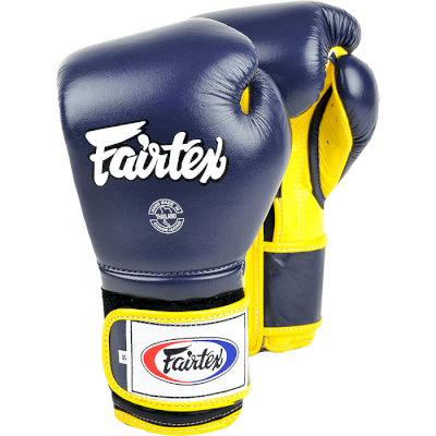 Боксерские перчатки Fairtex BGV9 Mexican Style Blue/Yellow