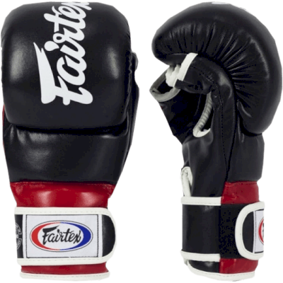 Гибридные перчатки Fairtex FGV18 Black/Red