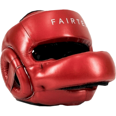 Бамперный шлем Fairtex HG17 Pro Red