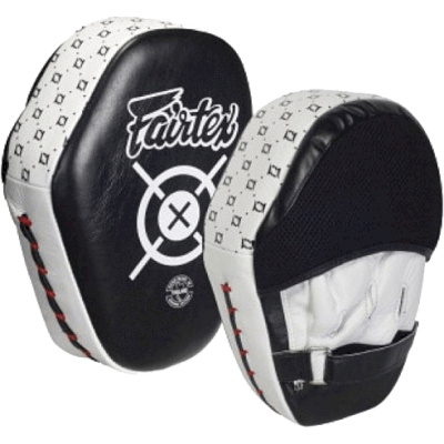 Боксёрские фокус-лапы Fairtex FMV11 Black/White