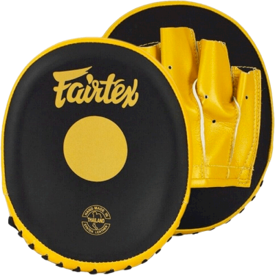 Лапы Fairtex FMV15 Black/Gold