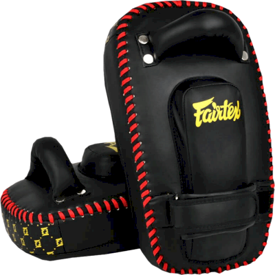 Тайпэды Fairtex KPLC6 Black/Gold - фото 1