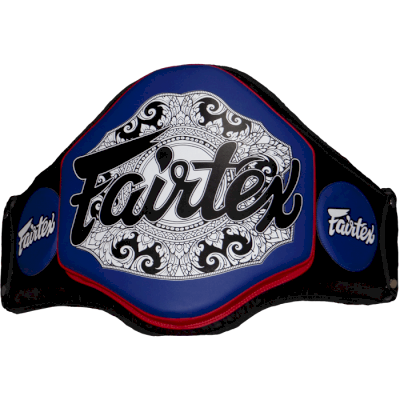 Тренерский пояс Fairtex BPV2 Black/Blue