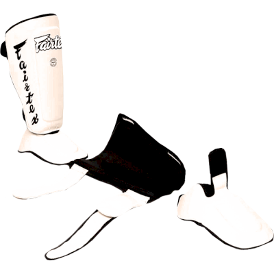 Защита голени Fairtex SP7 White - фото 1