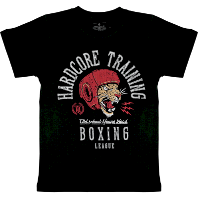 Детская футболка Hardcore Training Boxing League Black