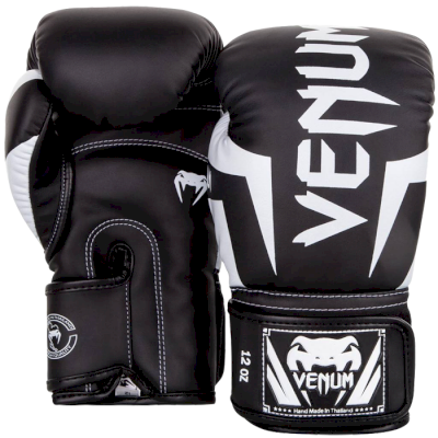 Боксерские Перчатки Venum Elite Black/White