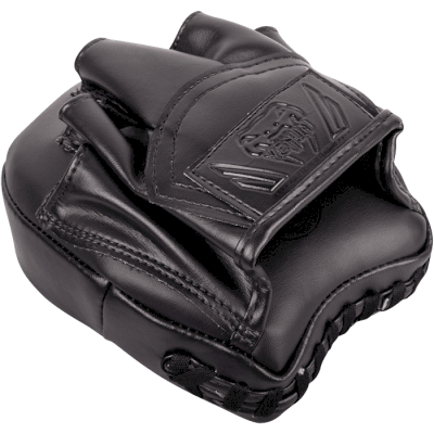 Лапы Тренерские Venum Elite Mini Punch Mitts Black - фото 2