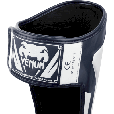 ММА шингарды Venum Elite White/Navy Blue - фото 2