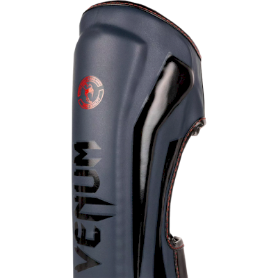 ММА шингарды Venum Elite Navy Blue/Black Red - фото 2