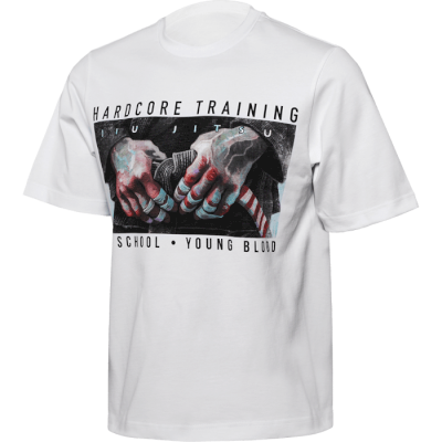 Футболка Hardcore Training Triumph White Oversized Fit