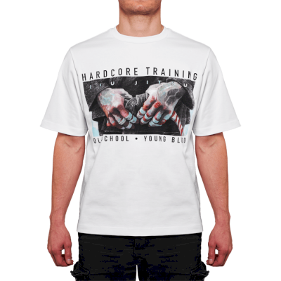 Футболка Hardcore Training Triumph White Oversized Fit - фото 1