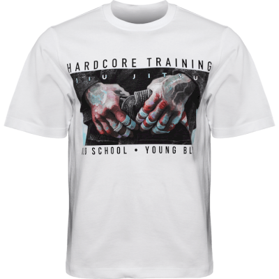 Футболка Hardcore Training Triumph White Oversized Fit - фото 4