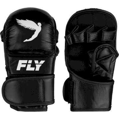 Гибридные перчатки Fly Shadow M 2.0 MMA Gloves Black