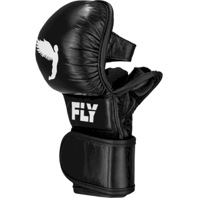 Гибридные перчатки Fly Shadow M 2.0 MMA Gloves Black - фото 1