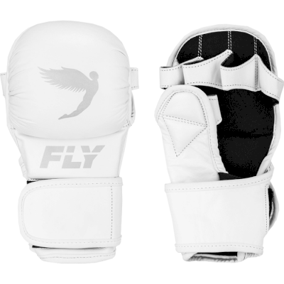 Гибридные перчатки Fly Shadow M 2.0 MMA Gloves White