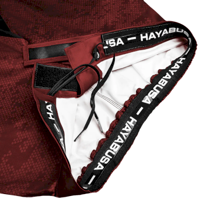 Шорты Hayabusa Hexagon Burgundy - фото 1