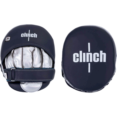 Лапы Clinch Focus Mitt Aero One C545 темносине-серебристые