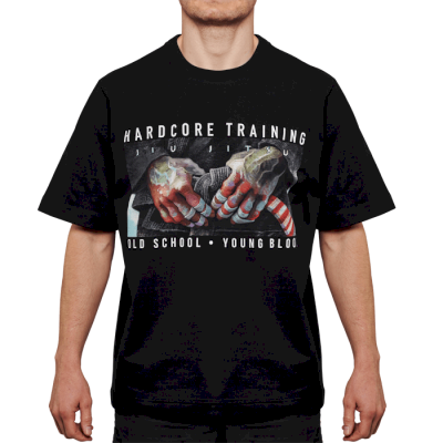 Футболка Hardcore Training Triumph Black Oversized Fit - фото 2