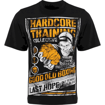 Футболка Hardcore Training Good Old Boxing Black Oversized Fit - фото 4