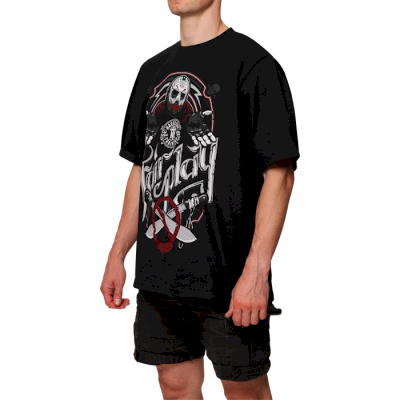 Футболка Hardcore Training Fair Play Black Oversized Fit - фото 4