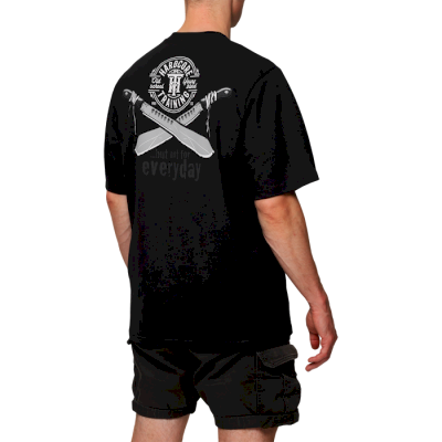 Футболка Hardcore Training Fair Play Black Oversized Fit - фото 6