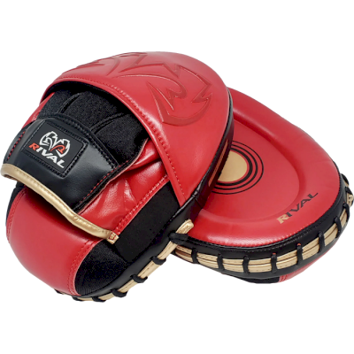 Тренерские лапы Rival RPM80 Impulse Punch Mitts Red - фото 2