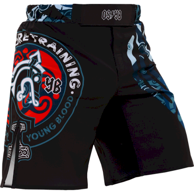 Шорты Hardcore Training Nordic Ornament Black/Gray