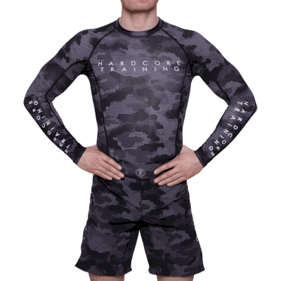 Рашгард Hardcore Training Hexagon Camo LS - фото 4