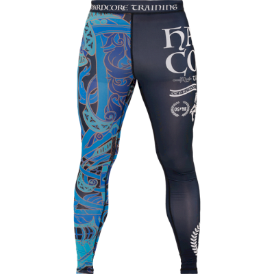 Компрессионные штаны Hardcore Training Knight Navy/Blue - фото 1