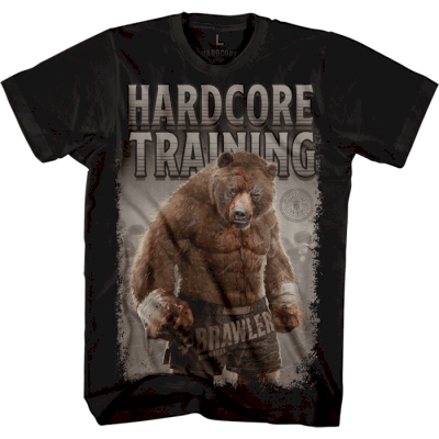 Футболка Hardcore Training Master Black